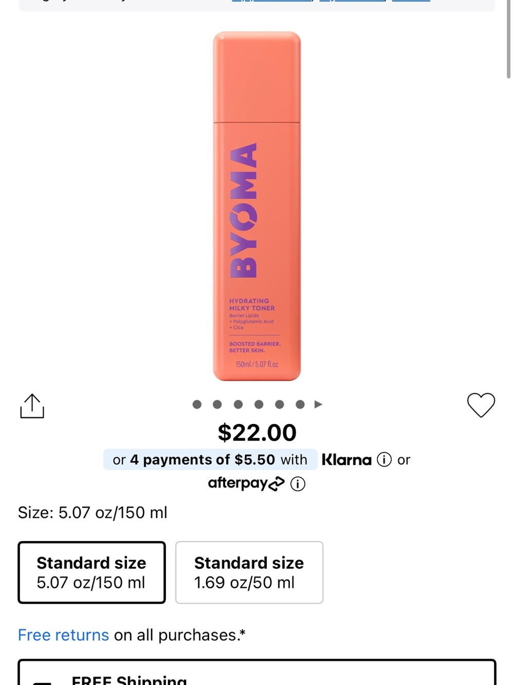 Byoma Hydrating Lotion